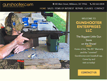 Tablet Screenshot of gunshooter.com